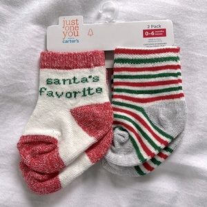 2pk Christmas Socks